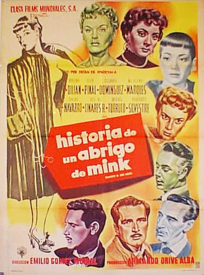 Póster de Historia de un abrigo de mink