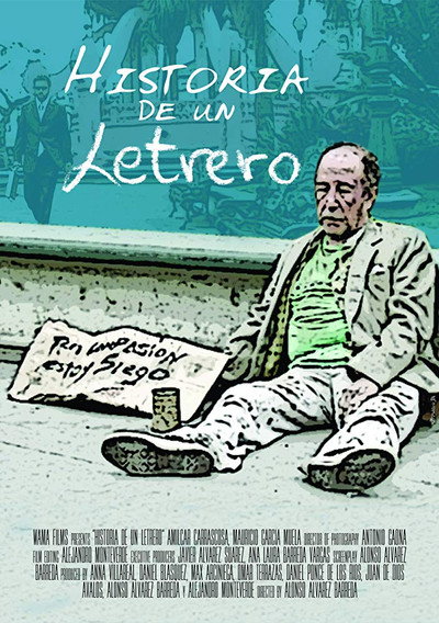 Póster de Historia de un letrero