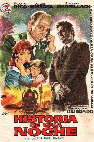 Póster de Historia de una noche