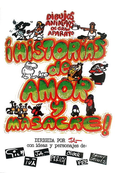 Póster de Historias de amor y masacre