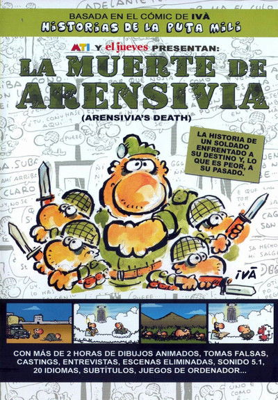 Póster de Historias de la puta mili: La muerte de Arensivia