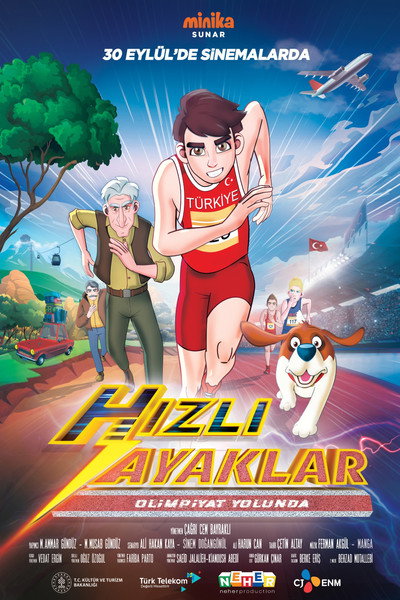 Póster de Hizli Ayaklar: Olimpiyat Yolunda