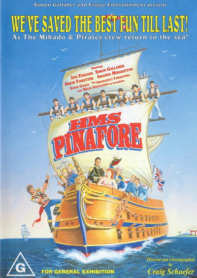 Póster de H.M.S. Pinafore