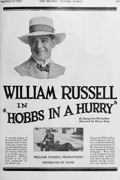 Póster de Hobbs in a Hurry