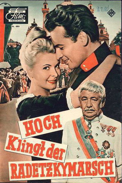 Póster de Hoch klingt der Radetzkymarsch