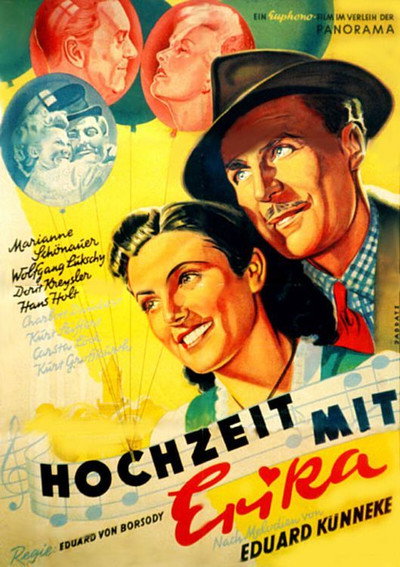 Póster de Hochzeit mit Erika