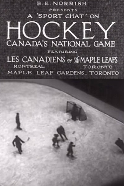 Póster de Hockey: Canada's National Game