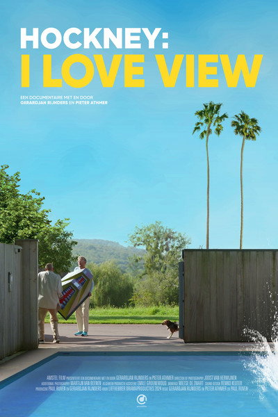 Póster de Hockney: I Love View