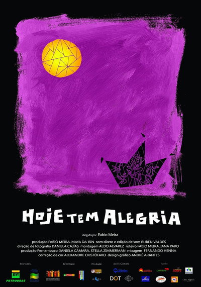 Póster de Hoje tem alegria