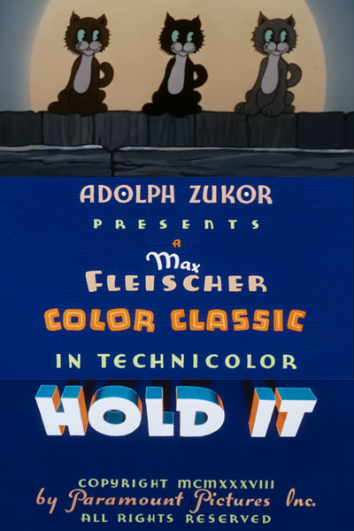 Póster de Hold It