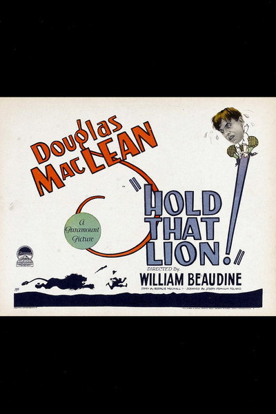 Póster de Hold That Lion!