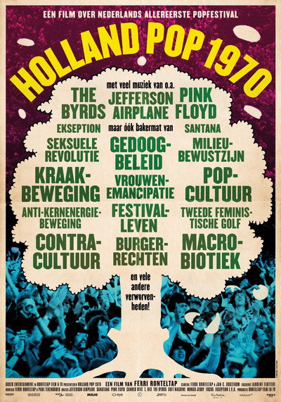 Póster de Holland Pop 1970