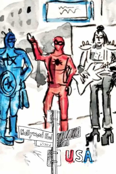 Póster de Hollywood Blvd, USA