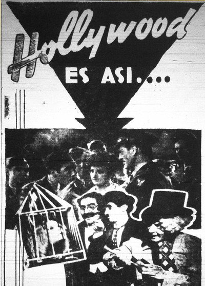 Póster de Hollywood es así