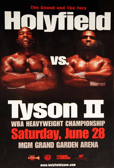 Póster de Holyfield vs. Tyson II