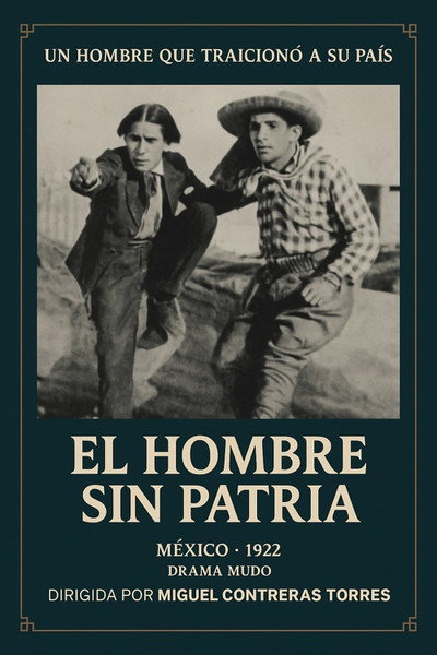 Póster de Hombre sin patria