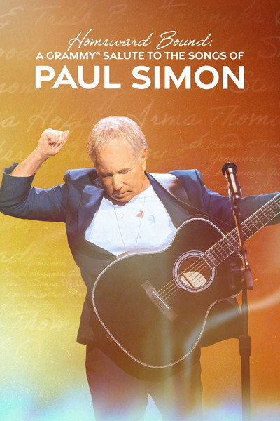 Póster de Homeward Bound: A Grammy Salute to the Songs of Paul Simon