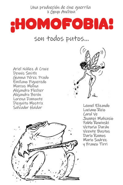 Póster de ¡Homofobia!
