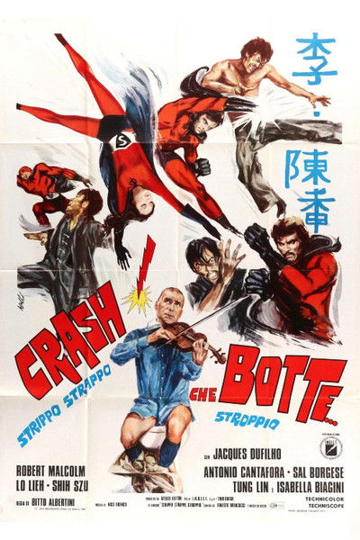 Póster de Hong Kong 3 Supermen: Desafío al Kung Fu