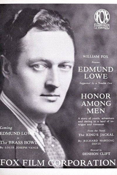 Póster de Honor Among Men