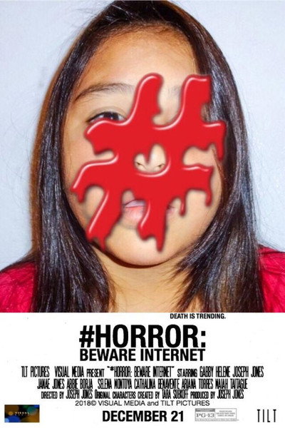 Póster de #Horror