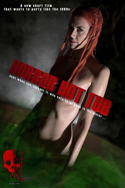 Póster de Horror Hot Tub