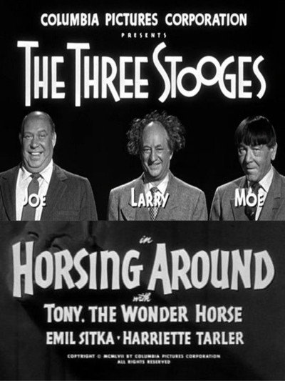 Póster de Horsing Around