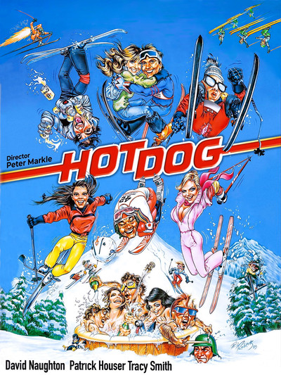 Póster de Hot dog... la película