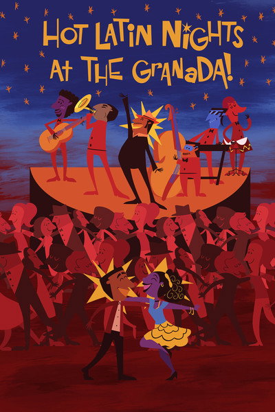 Póster de Hot Latin Nights at the Granada!