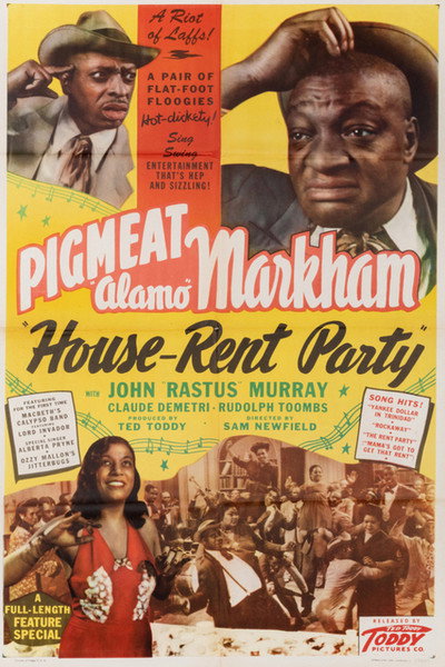 Póster de House-Rent Party