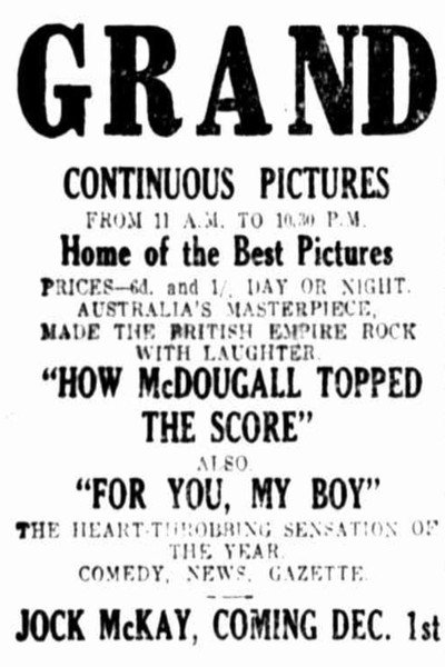 Póster de How McDougall Topped the Score