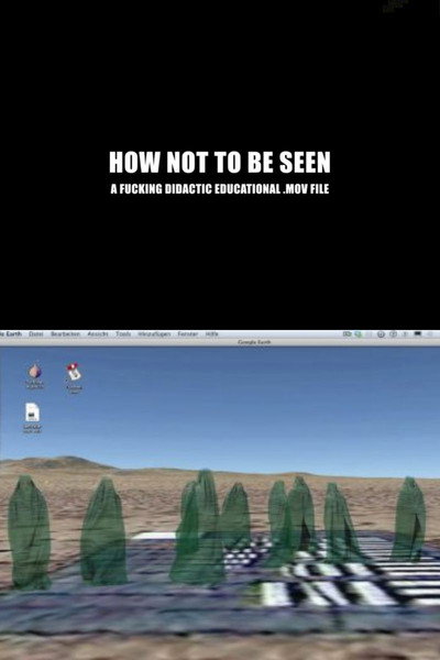 Póster de How Not to Be Seen