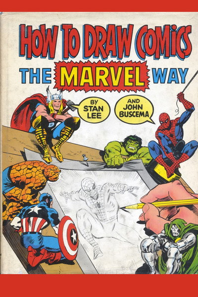 Póster de How to Draw Comics the Marvel Way