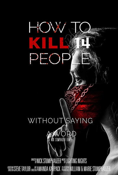 Póster de How to Kill 14 People Without Saying a Word