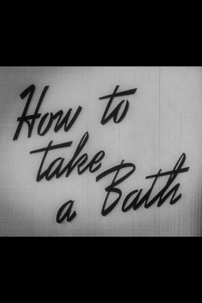Póster de How to Take a Bath