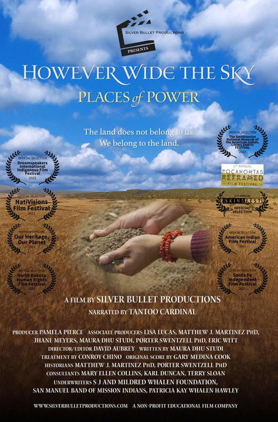 Póster de However Wide the Sky: Places of Power