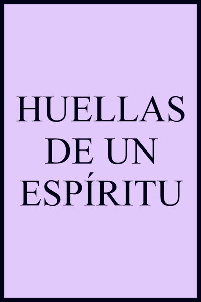 Póster de Huellas de un espíritu