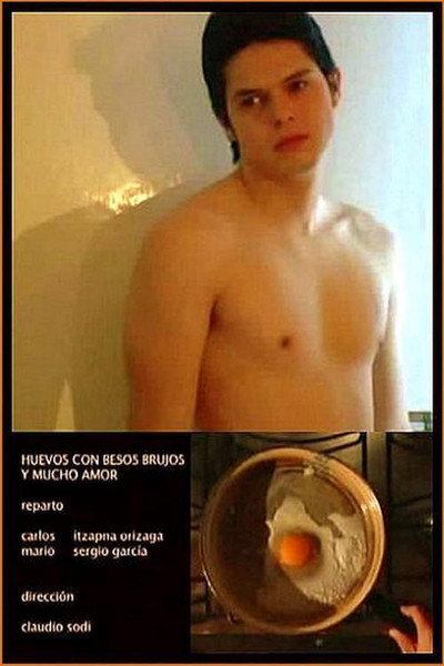 Póster de Huevos, besos brujos y mucho amor