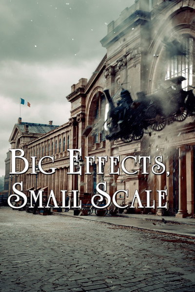 Póster de Hugo: Big Effects, Small Scale