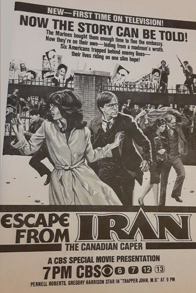 Póster de Huida del Irán