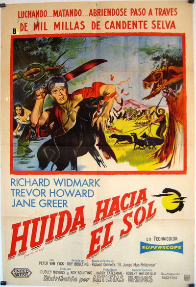 Póster de Huida hacia el sol