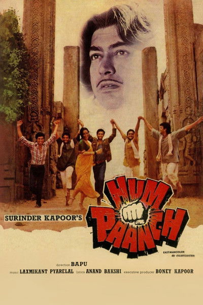 Póster de Hum Paanch