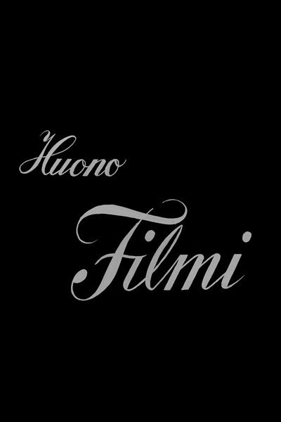 Póster de Huono filmi