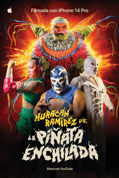 Póster de Huracán Ramírez vs. La Piñata Enchilada