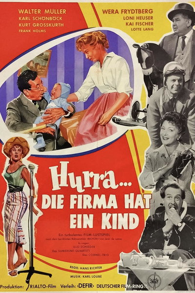 Póster de Hurra - die Firma hat ein Kind