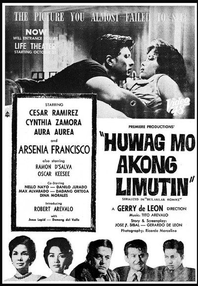 Póster de Huwag mo akong limutin