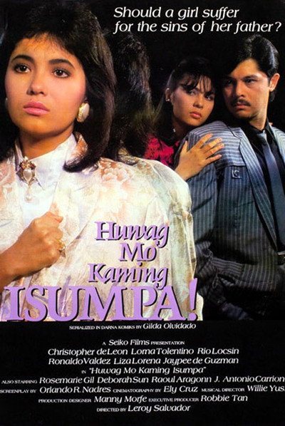 Póster de Huwag mo kaming isumpa