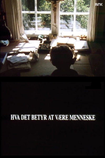 Póster de Hva det betyr at være menneske