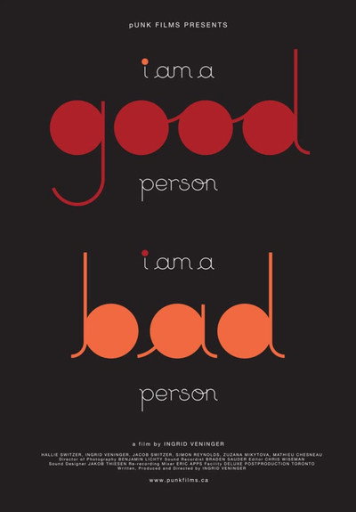 Póster de I Am a Good Person/I Am a Bad Person