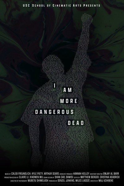 Póster de I Am More Dangerous Dead